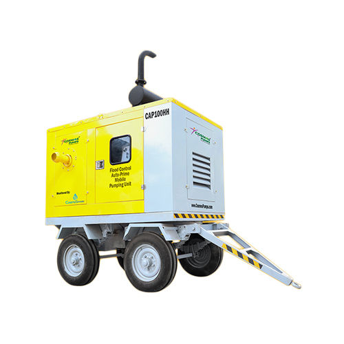 Auto Prime Pump With Silane Canopy - Color: Yellow