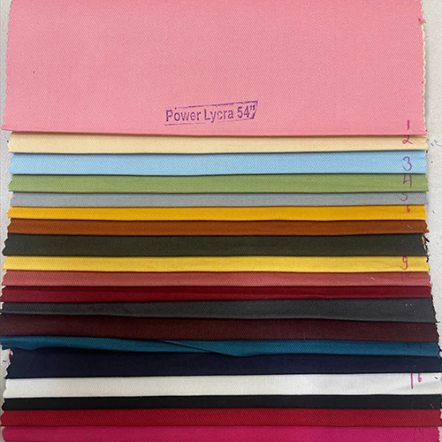 54 Inch Power Lycra Shirting Fabric