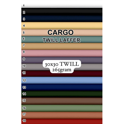 265 जीएम कार्गो टवील लाफर फैब्रिक