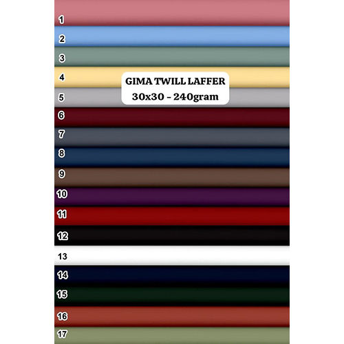 240 GM 30x30 Gima Twill Laffer Shirting Fabric