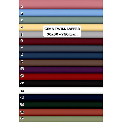 240 GM 30x30 Gima Twill Laffer Shirting Fabric