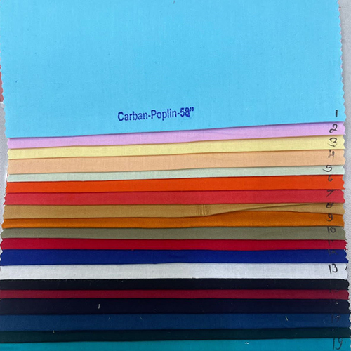 58 Inch Carban Poplin Shirting Fabric