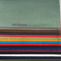 Army Cargo Twill Shirting Fabric - Application: Apparel/clothing