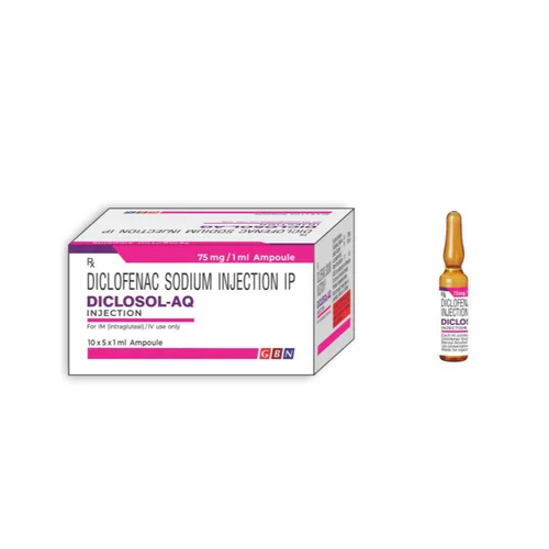 Ampoule Diclofenac Sodium 1ml Injection IP