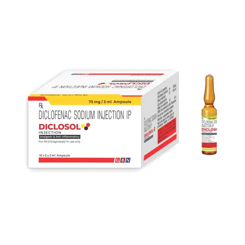 3ml Diclofenac Amp Sodium Injection