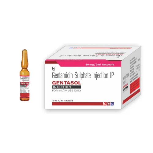 2ml Gentamicin Sulfate Injection IP