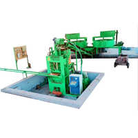 Interlocking Block Making Machine - Fly Ash Material, Green Color | High Durability, Automatic Operation, Plc Control