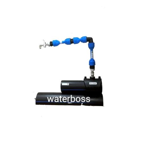 Black-Blue Medium Pressure Water Polypropylene Valve