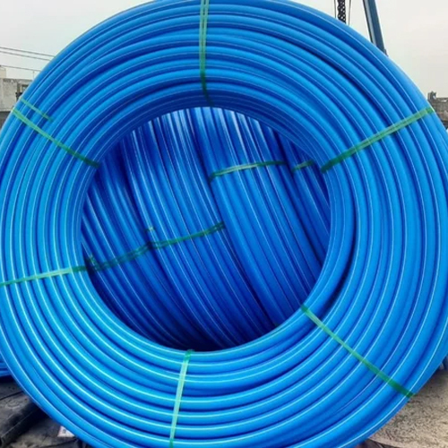 20mm To 110mm Mdpe Pipe - 100-1000 Mm Length, Blue Color, Round Shape, 1/2 Inch Outer Diameter, 1-year Warranty | Made From Mdpe Material