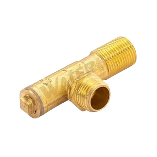 15mm Water Brass Ferrules - Durable Brass Material 20mm Size Golden Finish | Suitable for Domestic Commercial and Industrial Water Connections