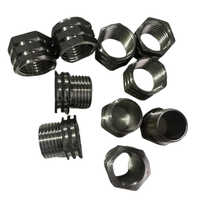 SS 304 Male Female Hex Insert - Stainless Steel, Grade A, Metallic Silver Color, Polished Surface for Versatile Hardware Applications