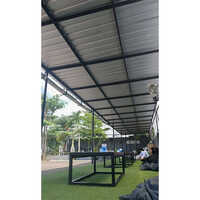 Durable, Easily Assembled Terrace Roofing Shed