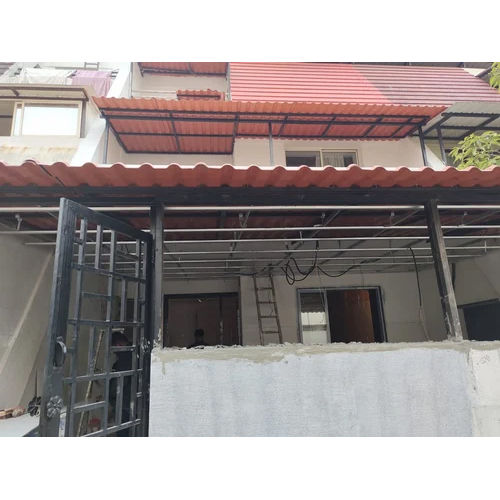 Red Terrace Roof Structural Fabrication Service