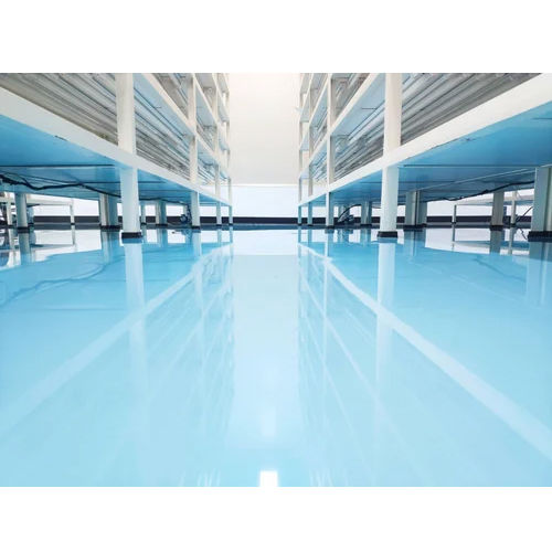 White Anti Static Epoxy Flooring Services