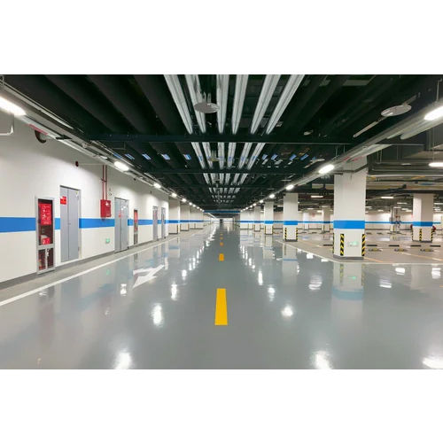 Chemical Resistant Epoxy Coating Services Application: Flooring