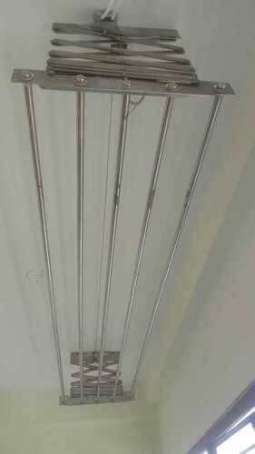 Roof mounted cloth drying hangers in Karipatti Salem