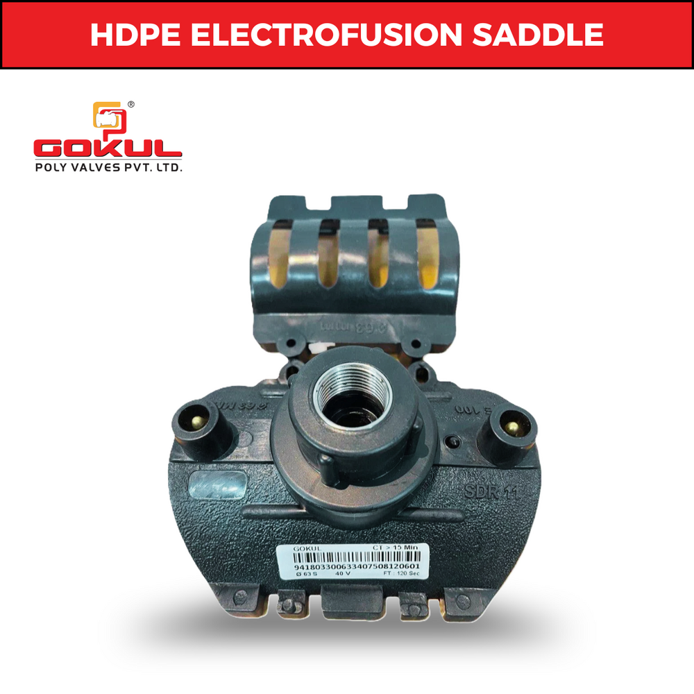 HDPE Coupler, Elbow, Tee, Reducer, End Cap - Size 20MM to 315MM | Black Color, PE100 Material
