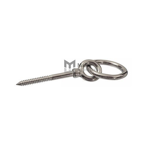 31341 Ring Eye Bolt With Wood Thread Cables Chains Hardware