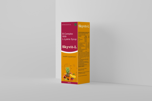 B-complex With L-lysine Syrup 200ml.