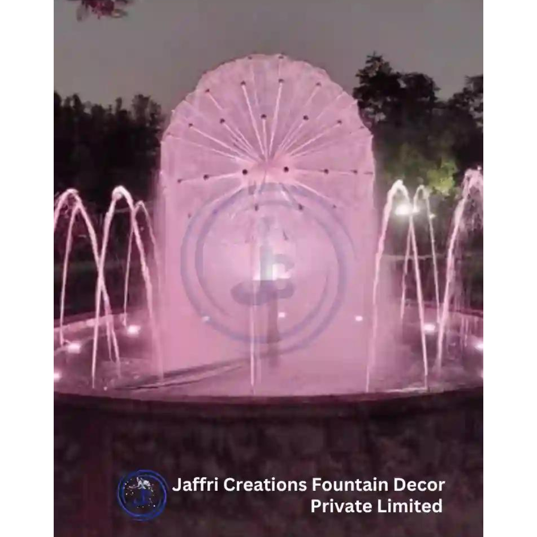 Dandelion With Water Dome Fountain