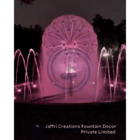 Dandelion With Water Dome Fountain