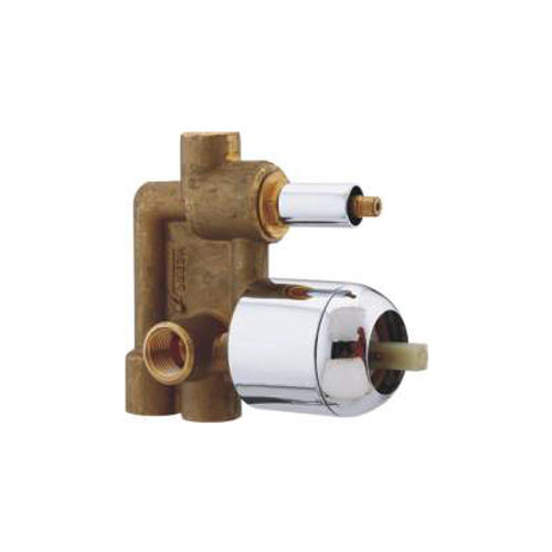 Silver 46 Mm 5-Way Hi-Flow Body Diverter Valve