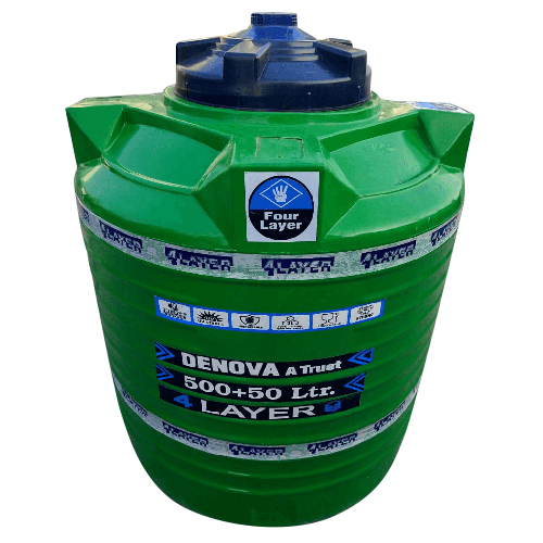 500 Ltr 4 Layer Denova Water Tank