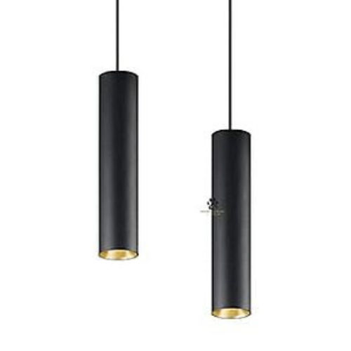 LED Hanging Cylinder Light - 12W Prime (NW) Black Body