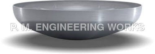 Torispherical Tank Head - Steel Grey Color Round Shape | Suitable for Pressure Vessels Boilers Storage Tanks Reactors Heat Exchangers