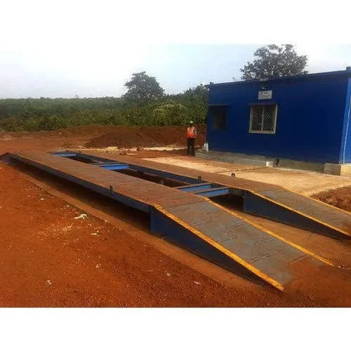 Gray Portable Weighbridge