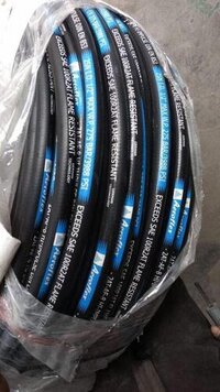 Aeroflex Hose - Rubber Material, Customized Size | Available In Various Colors, Rigid Hardness, Ideal For Industrial Use, Warranty Included