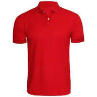 Polo Neck Cotton T Shirts