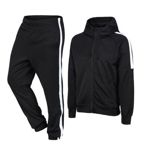 Mens Black Track Suit