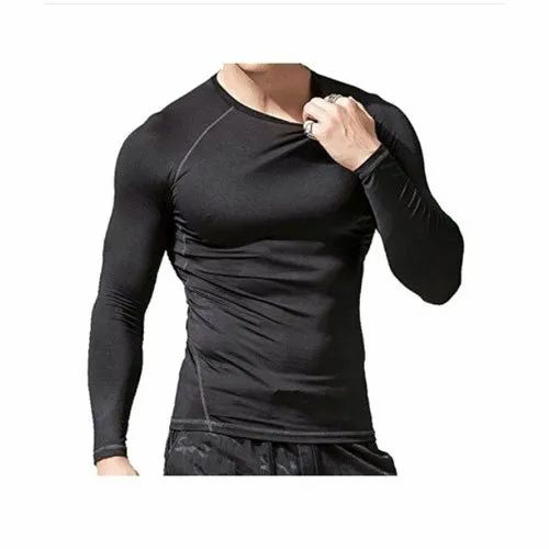 Mens Full Sleeve Gym T Shirt