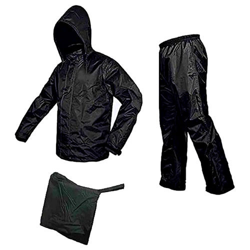 Mens Black Raincoat Age Group: Adult