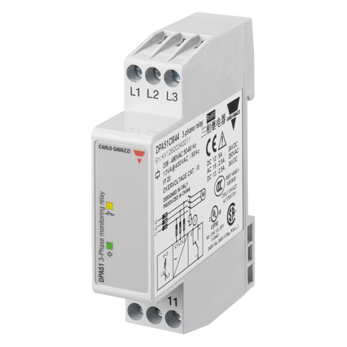 DPA51CM44 3-Phase  Voltage Monitoring Relay