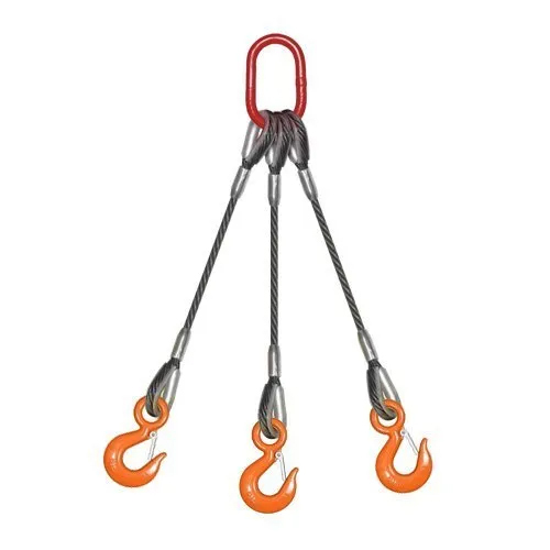 Three Legged Wire Rope Slings