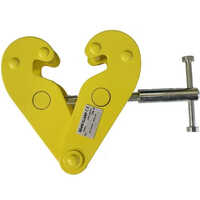 Adjustable Beam Clamp - Color: Silver And Yellow