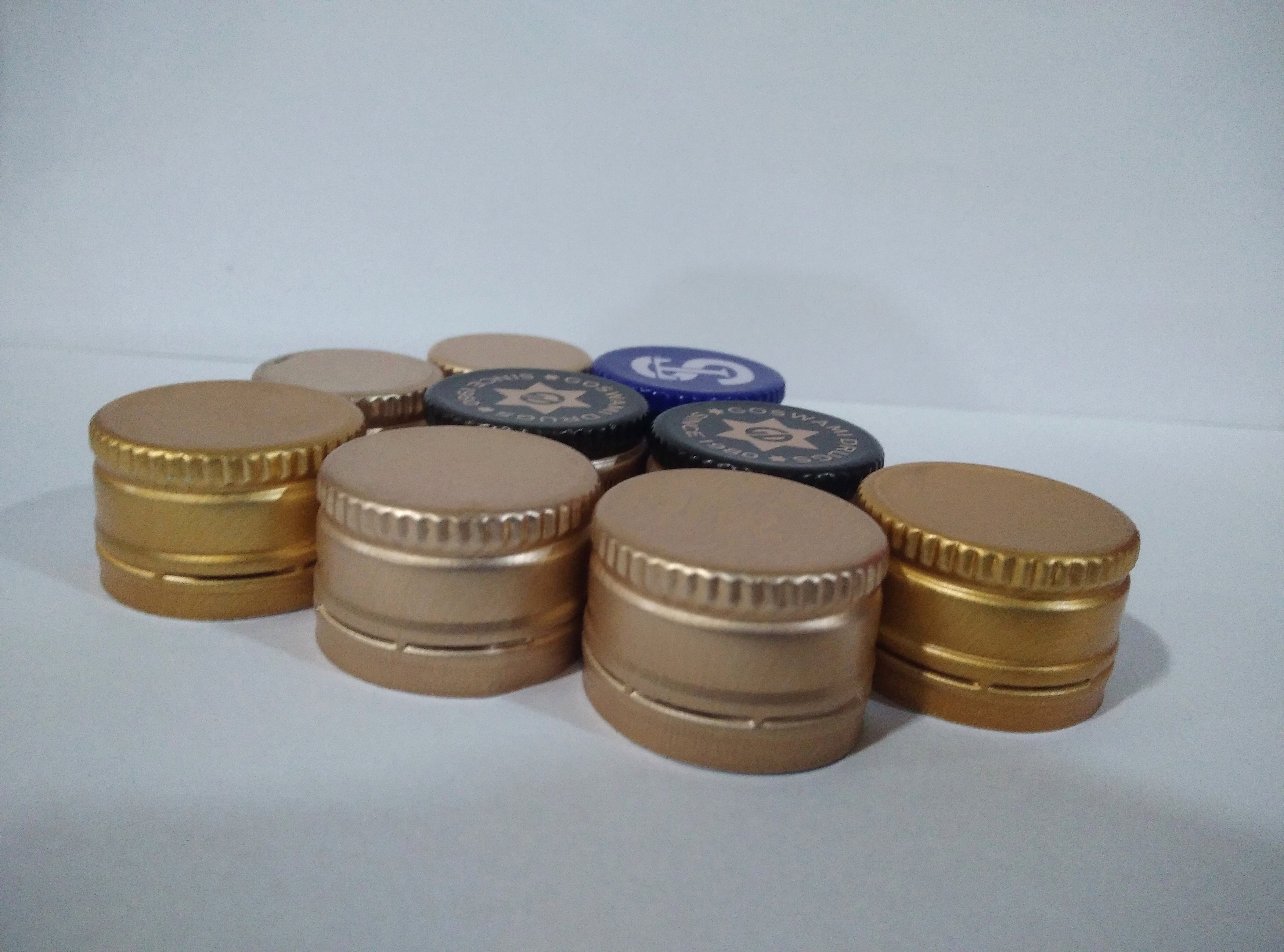 Plain 28mm Gold/Silver ROPP