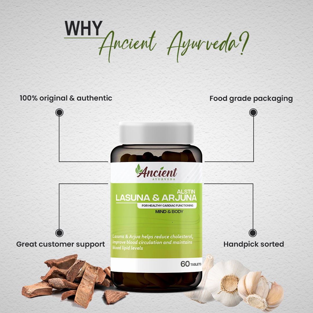 Lasuna And Arjuna  Tablets