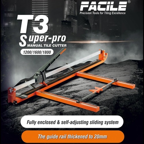 FACILE T3 SUPER PRO 120 (4 FT) MANUAL TILE CUTTER