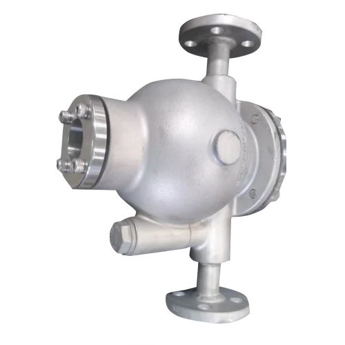 Silver Slft76 Ball Float Steam Trap In Stainless Steel