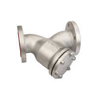 Steamlok Industrial Strainers - Cast Iron, Round Shape, Silver Color, Painted Finish | Heavy-duty Filtration For Power Plants And Oil & Gas Industries, Easy Maintenance With Warranty