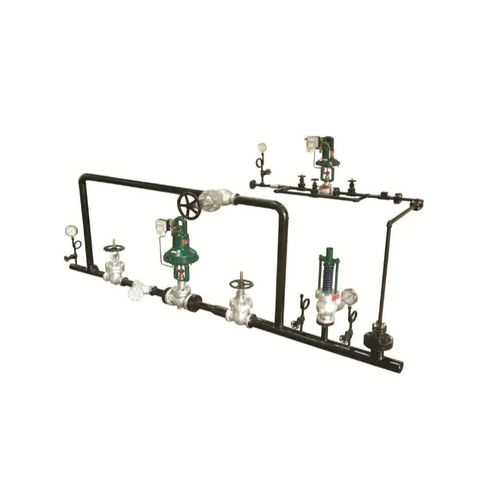 Black-Silver Pressure Reducing And De Superheating Station