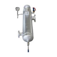 Silver Carbon Steel Flash Vessel