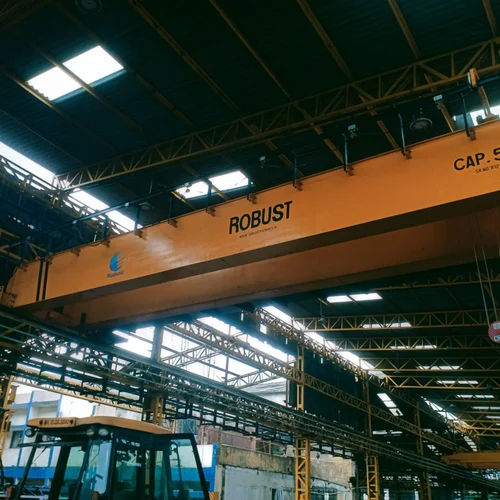 Double Girder Overhead Traveling Cranes Application: Construction