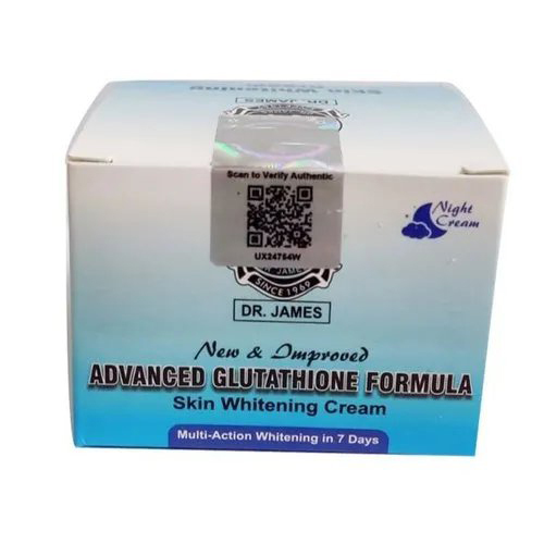 Dr James Glutathione Formula Skin Whitening Cream