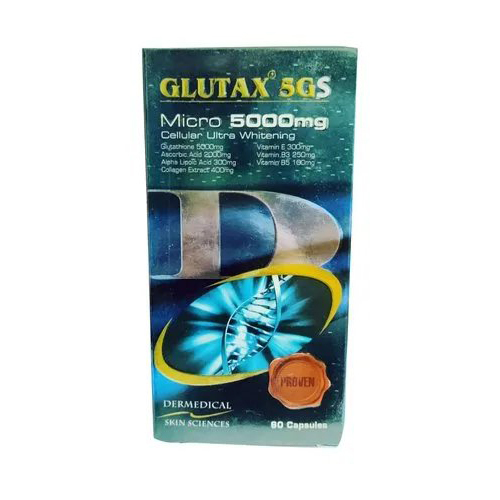 Glutax 5GS Micro 5000mg Cellular Ultra Whitening Capsule