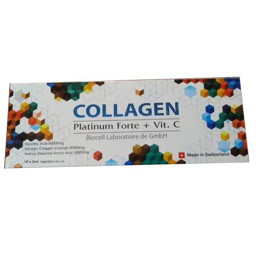 Liquid Collagen Platinum Forte And Vitamin C Injection