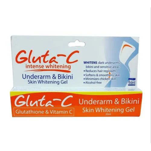 Gluta C Underarm Bikini Skin Whitening Gel Free From Harmful Chemicals